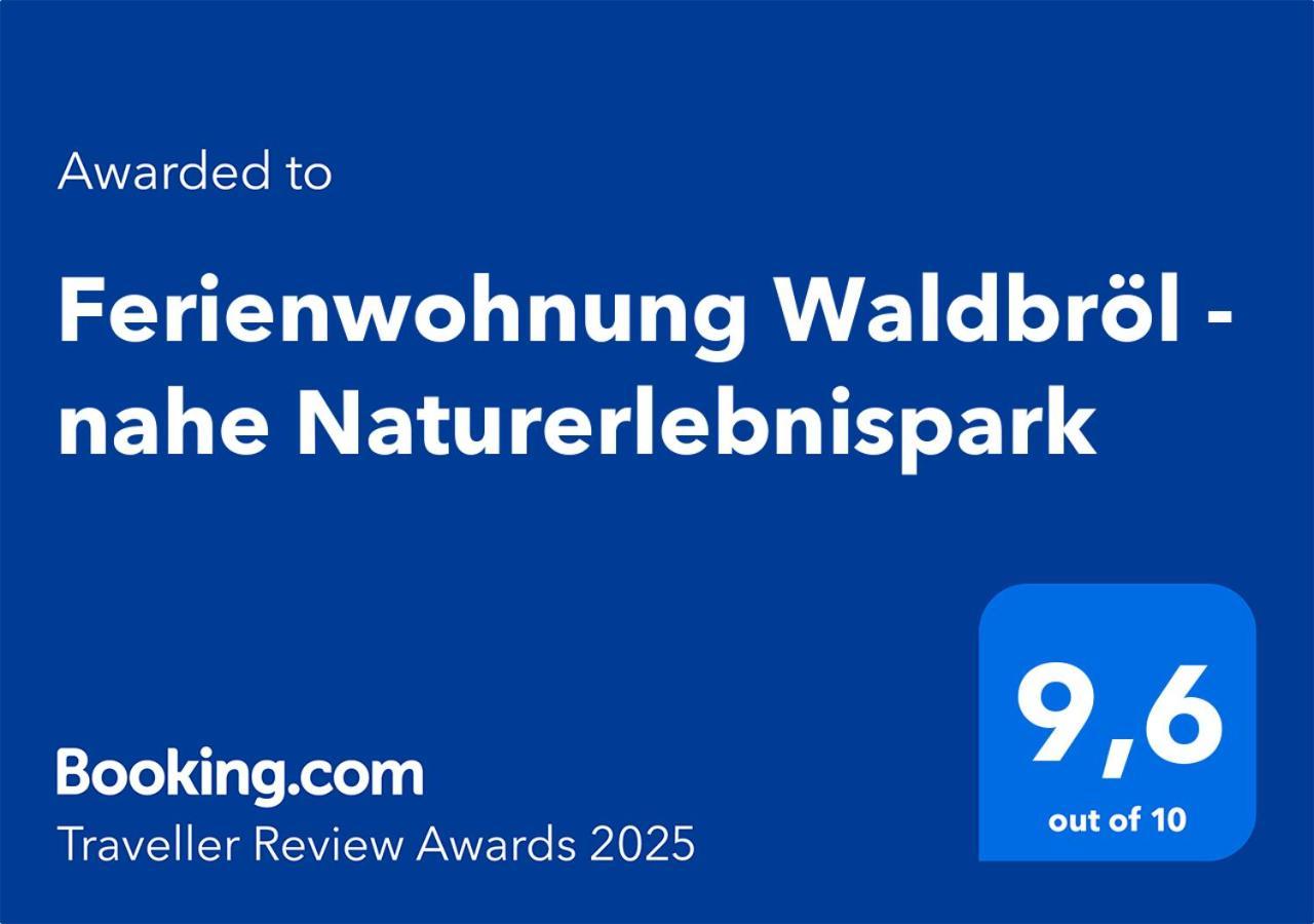 Ferienwohnung Waldbroel - Nahe Naturerlebnispark Waldbrol Εξωτερικό φωτογραφία